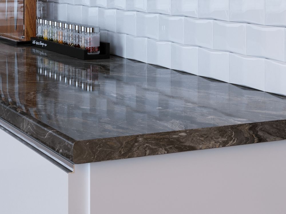 Столешница КЕДР МК 3000*600*25мм 2 группа - Паладина глянец 357/1 (заказ)