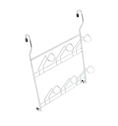 BRD Двухъярусная навесная полка для сушки и хранения кружек SRK207/CP (снято) SALE (стоп-лист)