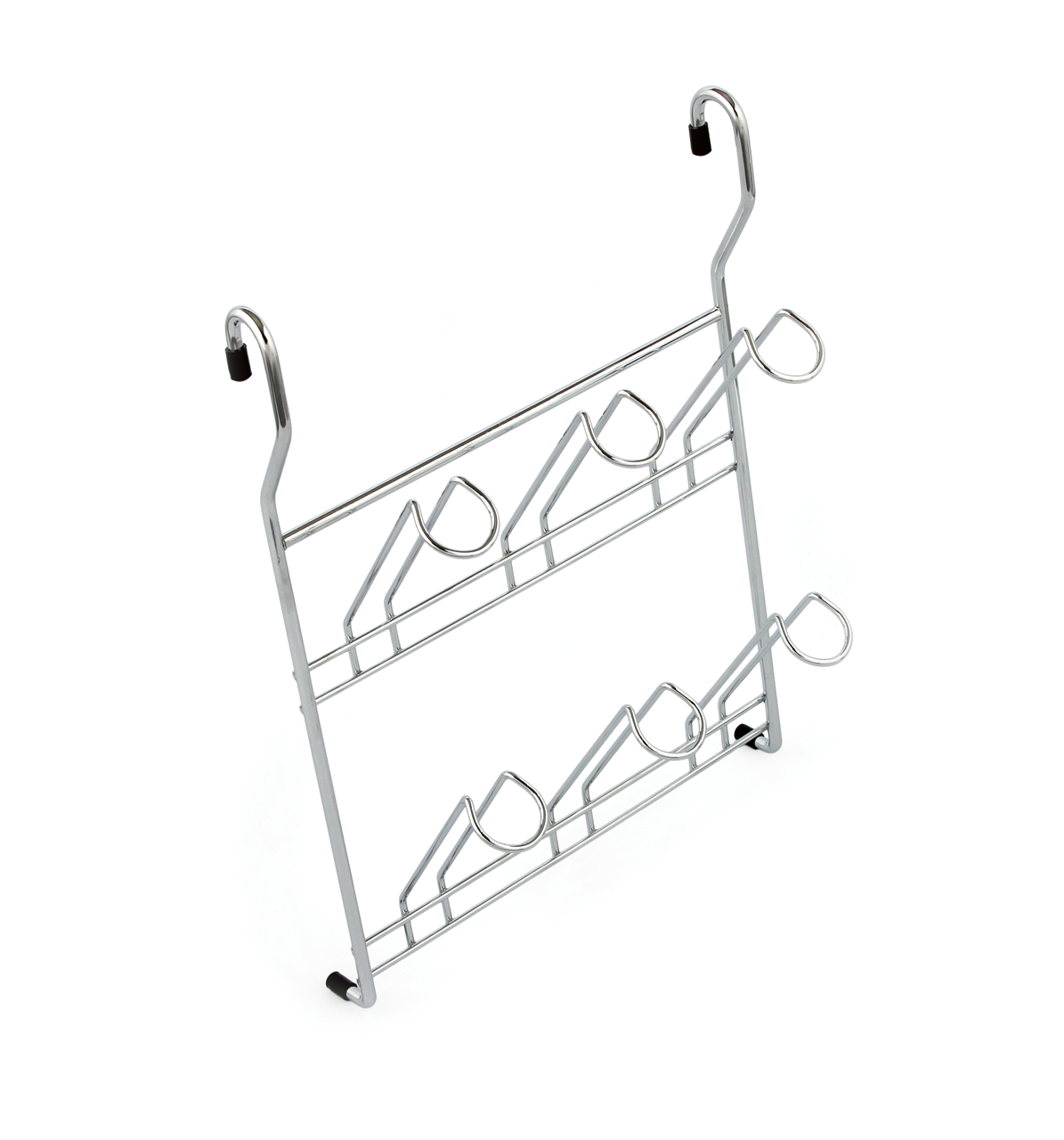 BRD Двухъярусная навесная полка для сушки и хранения кружек SRK207/CP (снято) SALE (стоп-лист)