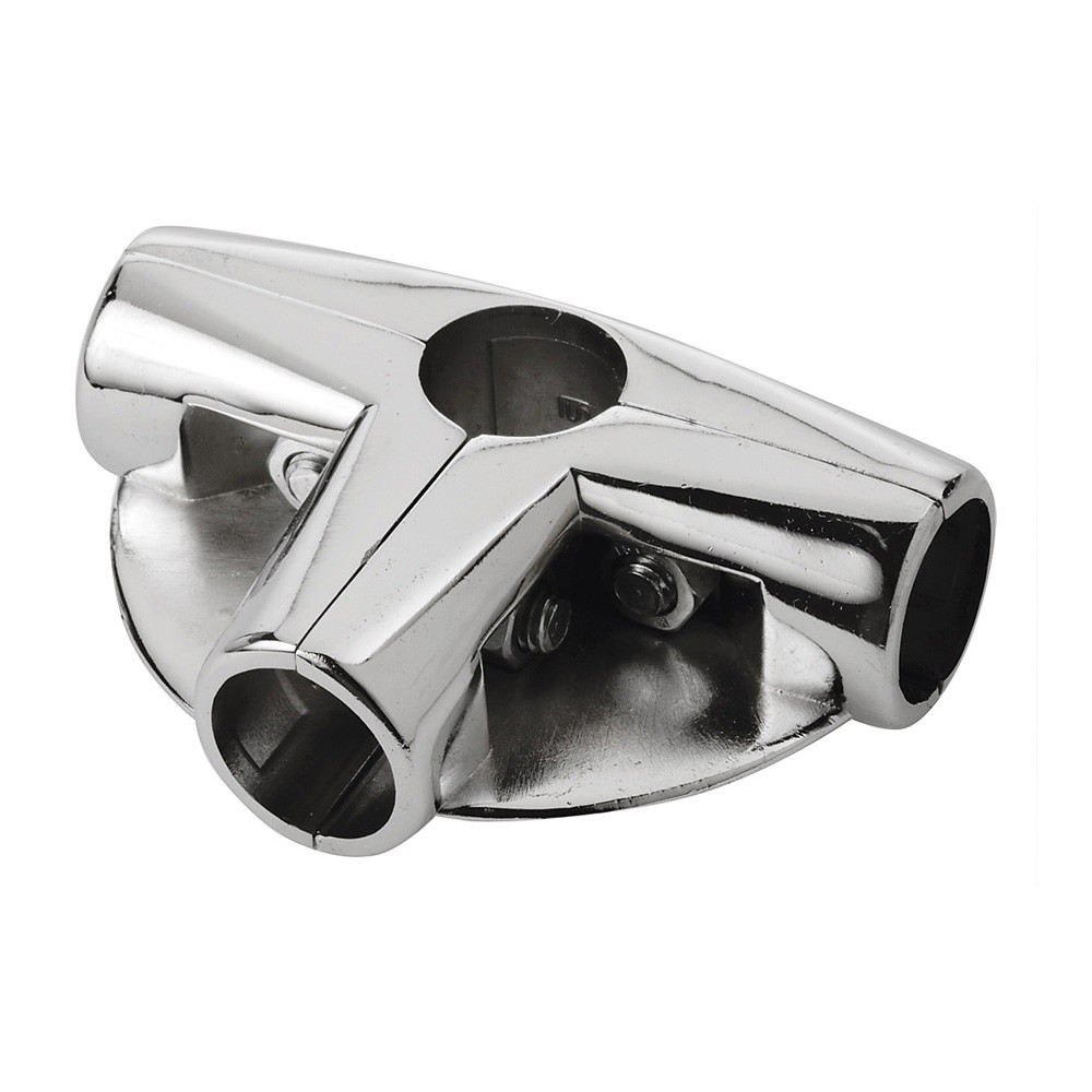 GТ 7 Держатель для четырех труб С УГЛОМ хром SALE