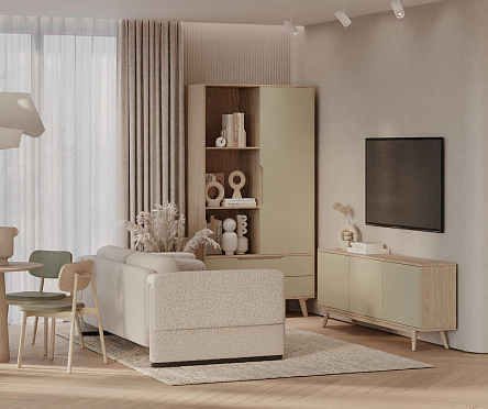 16мм ЛДСП 2750*1830 УД 4 группа - Шалфей (NEW)