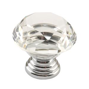 16237 Гратис ручка кнопка Mia хром/кристалл SALE