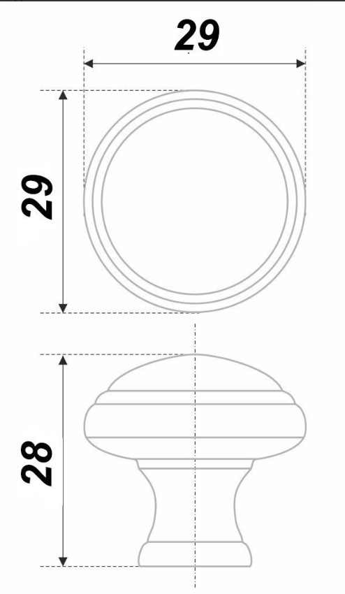 BRD RC400CP.4 ручка кнопка UNICA хром полированный (снято)