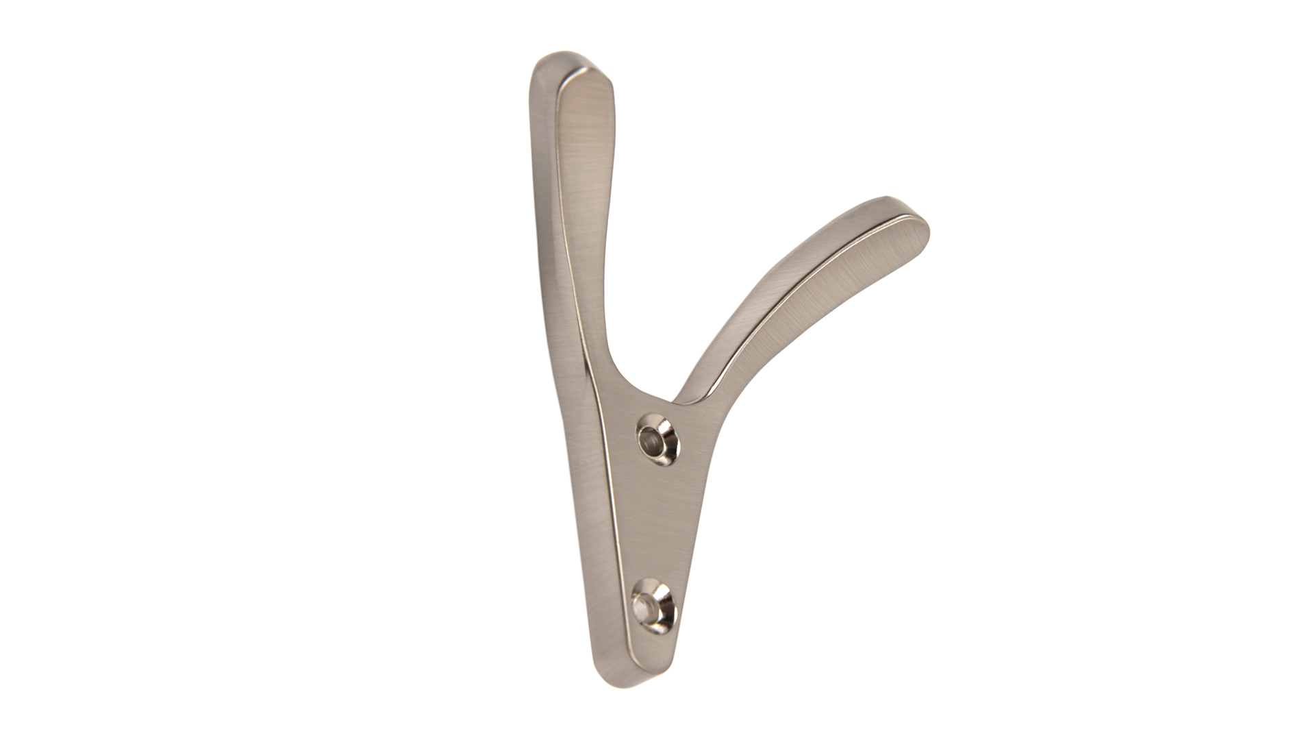 BRD K212BSN.2 Крючок SENATOR 2-х рожковый атласный никель (заказ)