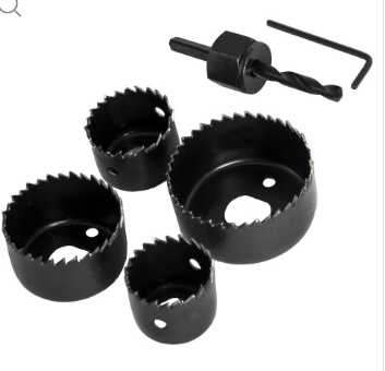 Коронки по дереву ПРАКТИКА (набор 4 предмета)