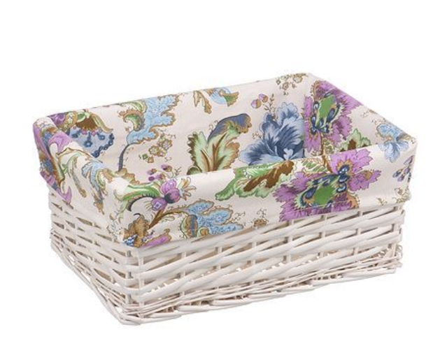 Корзина стеллажная "Василек", 400*300*200, белый SALE