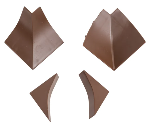 KORNER комплект загл+углы LB-23-682 "орех темный"(заказ)