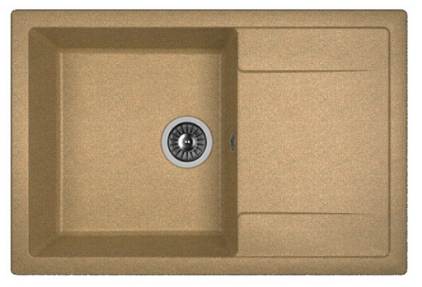 Мойка Dr. Gans Техно 760 прямоугольная с крылом терракота (заказ)