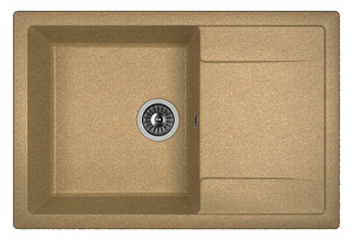 Мойка Dr. Gans Техно 760 прямоугольная с крылом терракота (заказ)