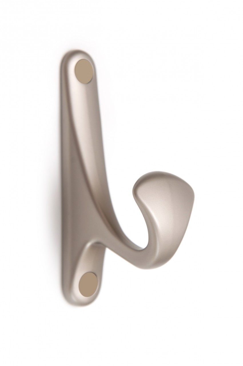 BRD K102SN.2  Крючок LUIS однорожковый матовый никель (снят)